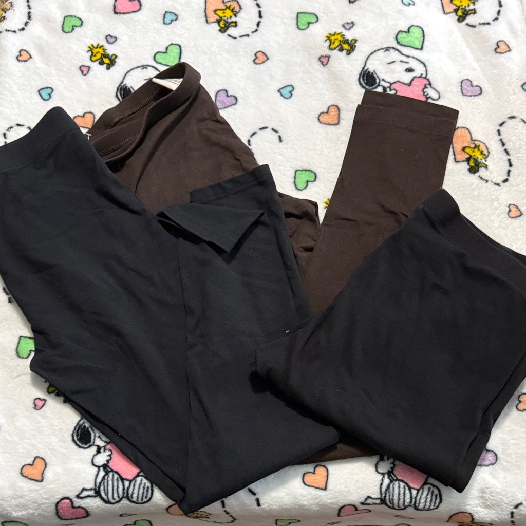 Stylish Black And Brown Women's Leggings